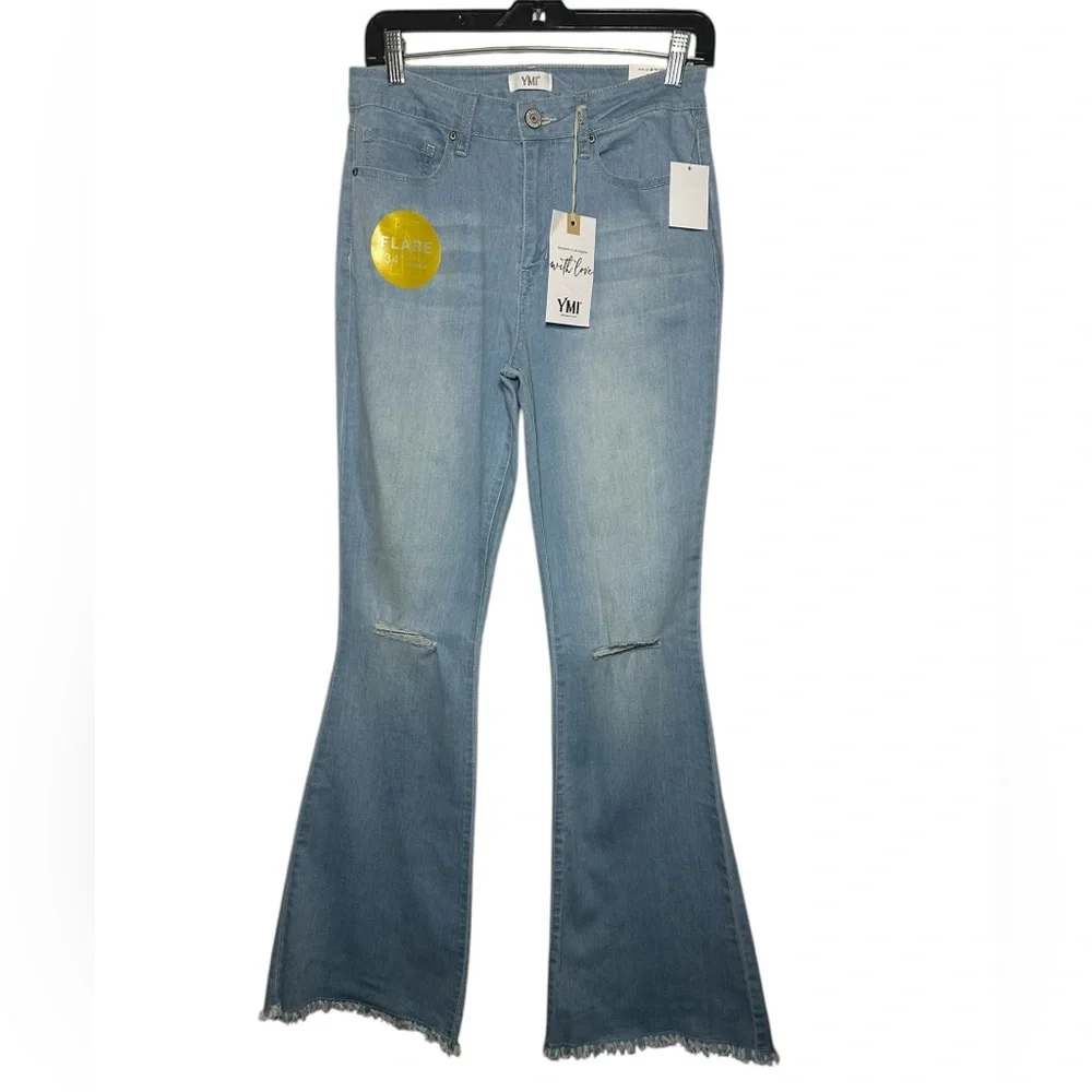 YMI HIGH RISE FLARE JEAN SIZE 9/29 - Picture 2 of 6